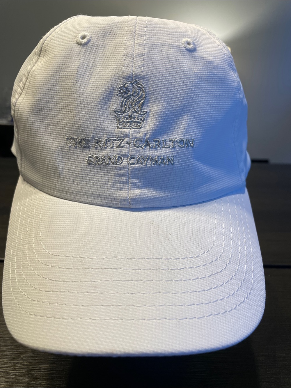 The Ritz-Carlton Grand Cayman White Baseball Cap